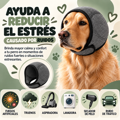 Orejeras Anti-Ruido que Calman a tu Perro